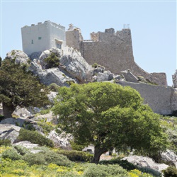 Het magische kasteel van Kritinia op Rhodos