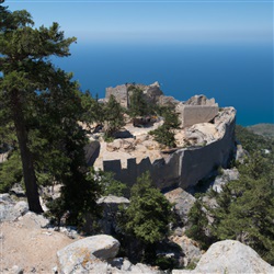 Ontdek het magische kasteel van Monolithos op Rhodos - Een betoverende ervaring!